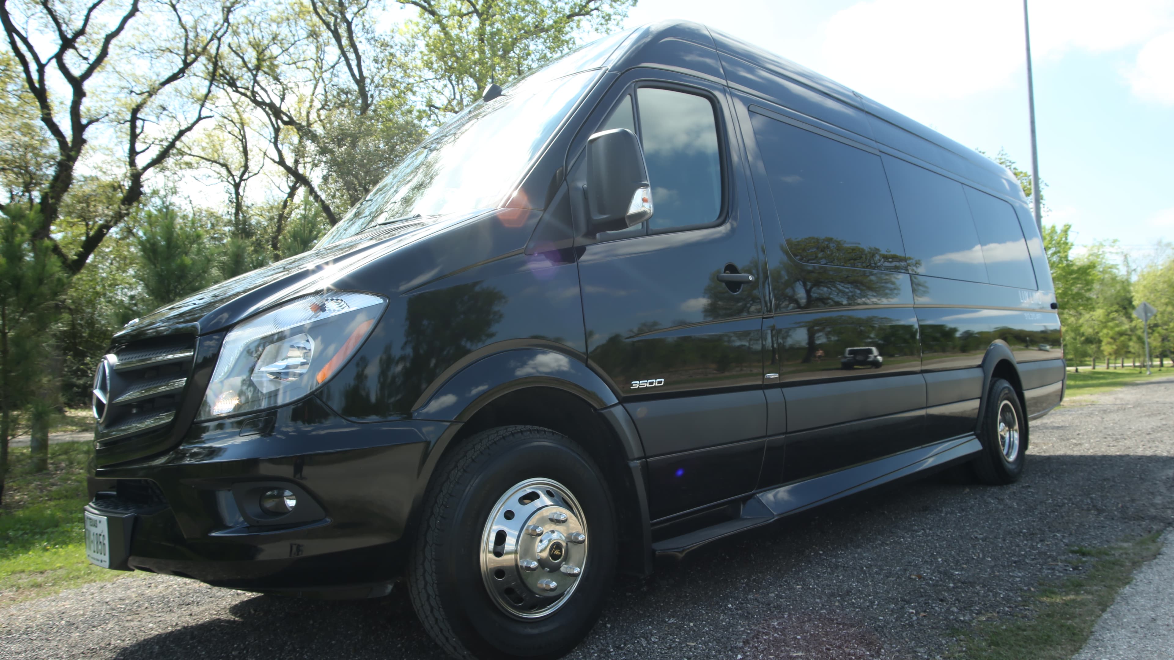 Limousine luxury interior